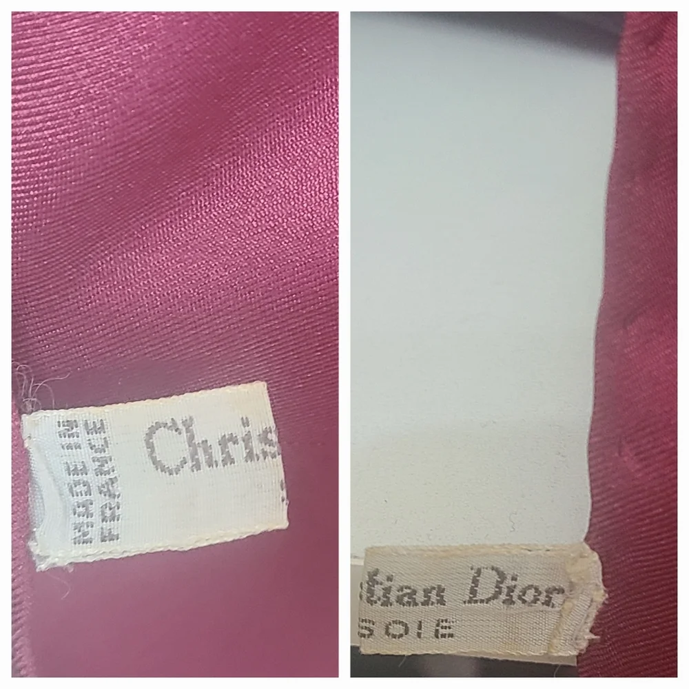 Christian Dior Silk Foulard/Scarf/Handkerchief- Great Condition